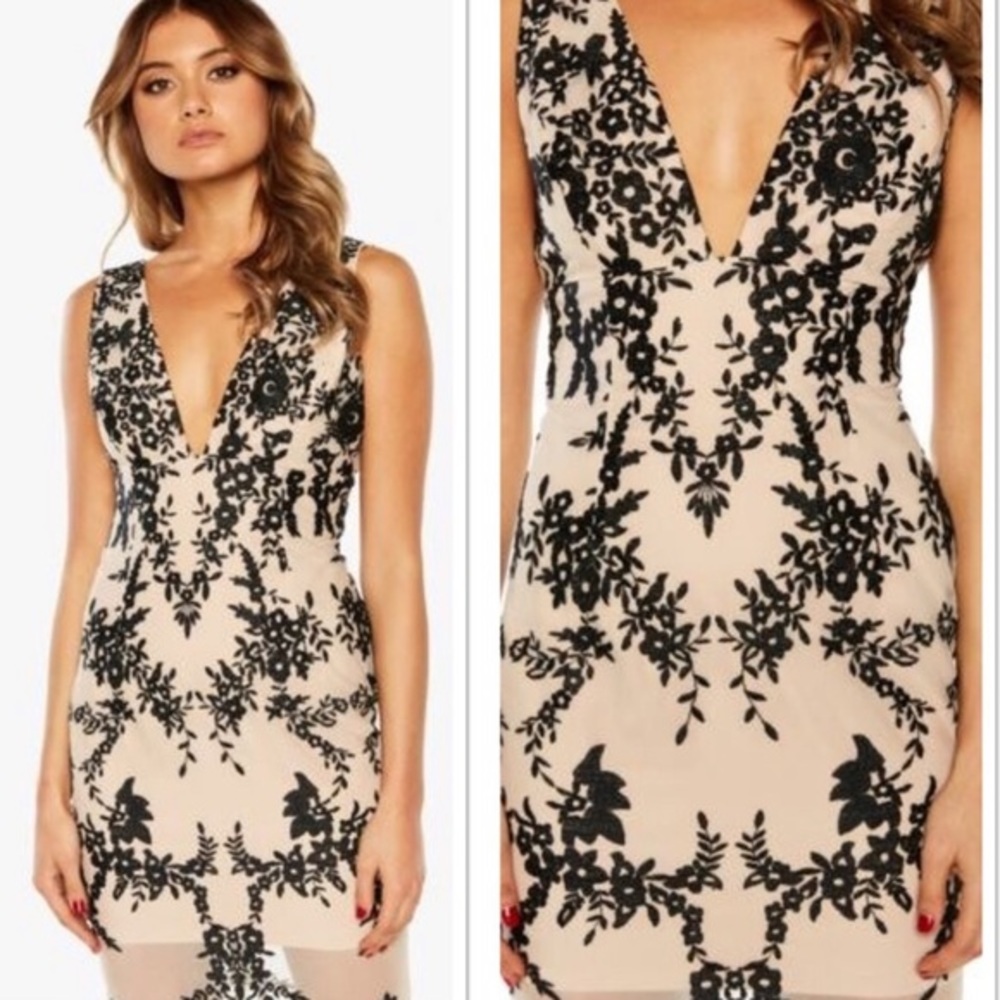 Bardot Lace Sheath Dress - Picture 1 of 5